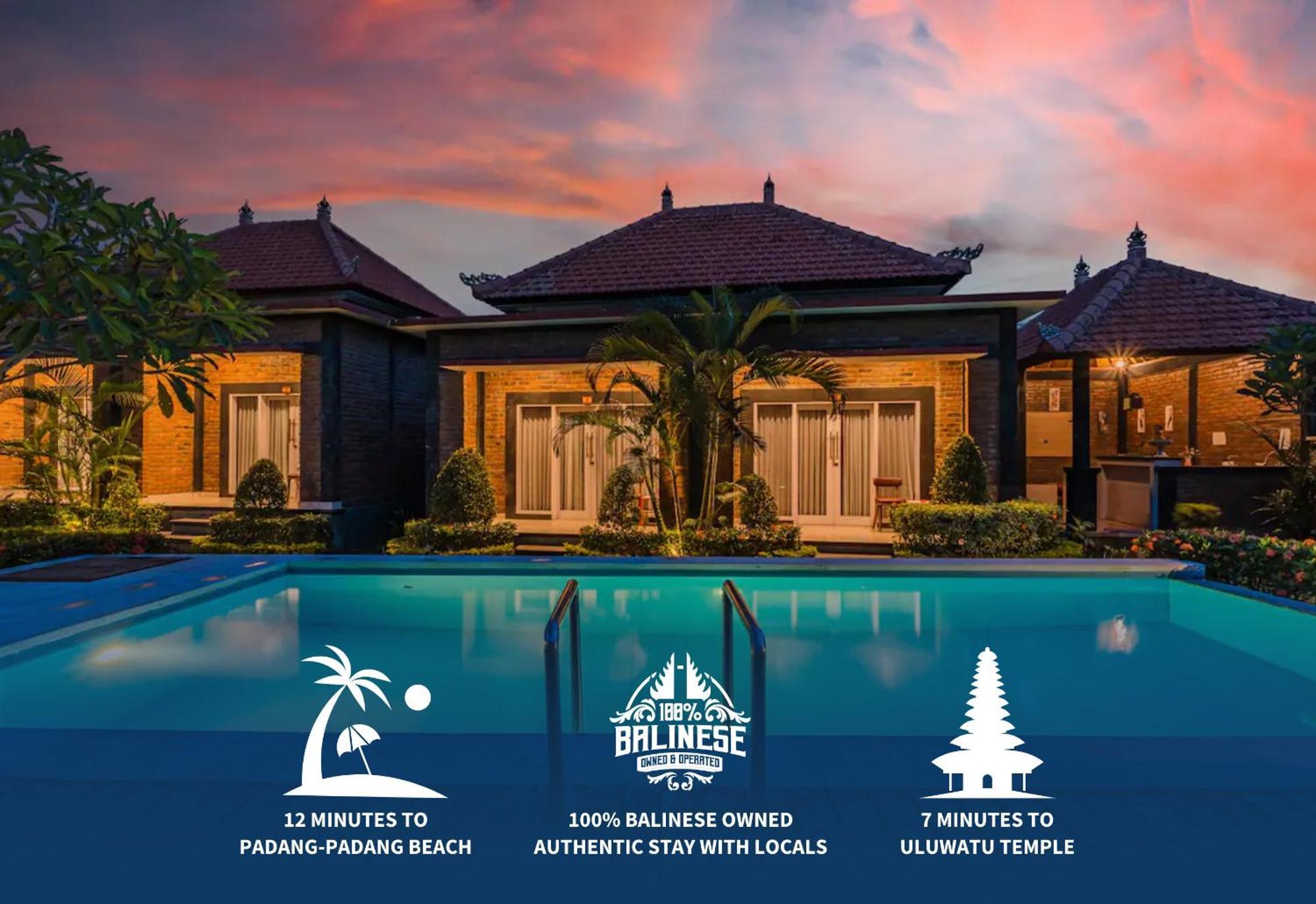 Asri Village By Bukit Vista Uluwatu Exterior foto